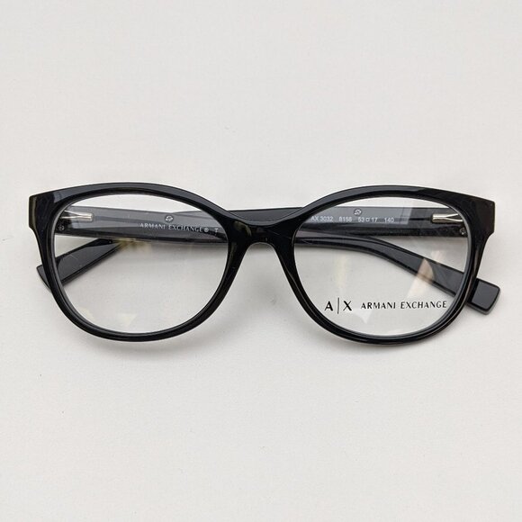 🕶️Armani Exchange AX3032 Eyeglasses 53/17 140 /ALI701🕶️ - Picture 1 of 9